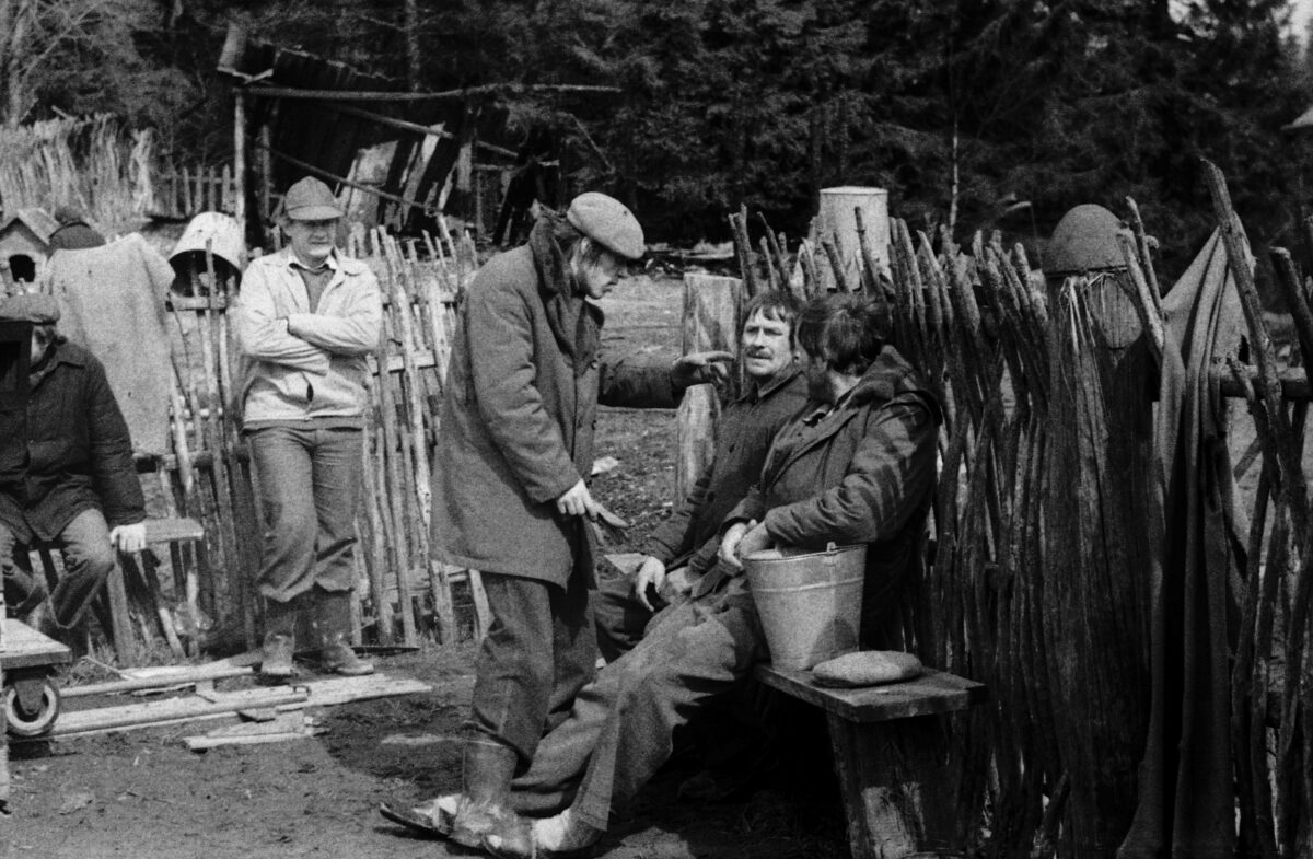 ENN SÄDE FOTOALBUM 24. Olav Neulandi „Tuulte pesa”. Talvine rabelemine ja jätkutööd 2