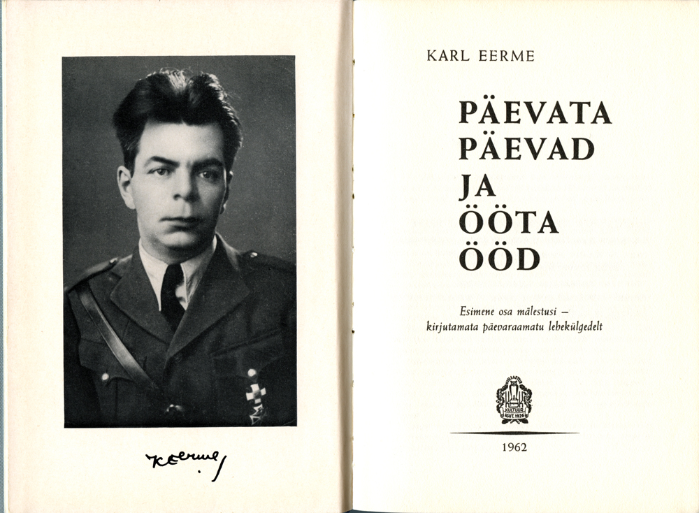 ENN SÄDE FOTOALBUM 46. Kirjamees Karl Eerme pildid